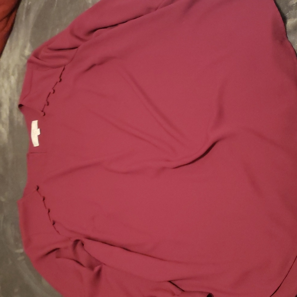 Violet purple Loft blouse